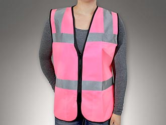 pink hi vis jacket